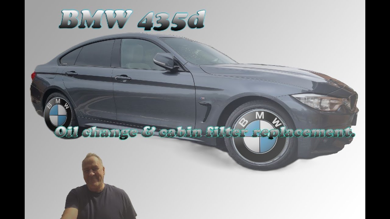 BMW 435d Oil and cabin filter change May 2025