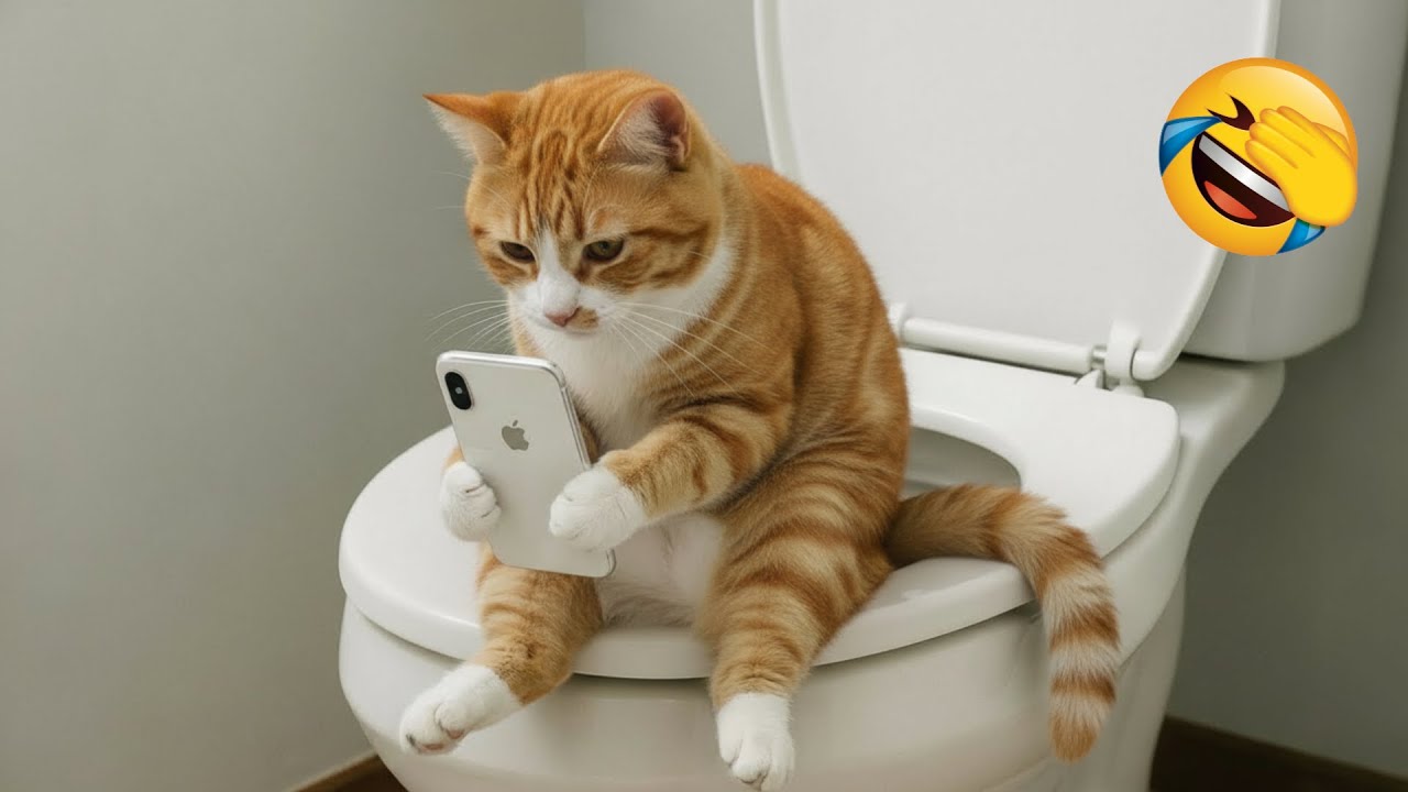 Попробуй не засмеяться 😂 Новые смешные кошки и собаки 2026 😅 Часть 11