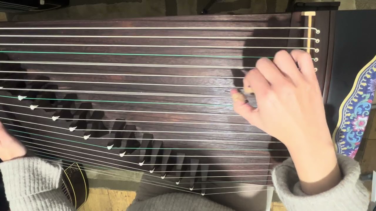 Guzheng Dance of the Yao 古箏 - ￼瑤族舞曲 開首￼ (Part 1)跟練 70bpm Follow Along 