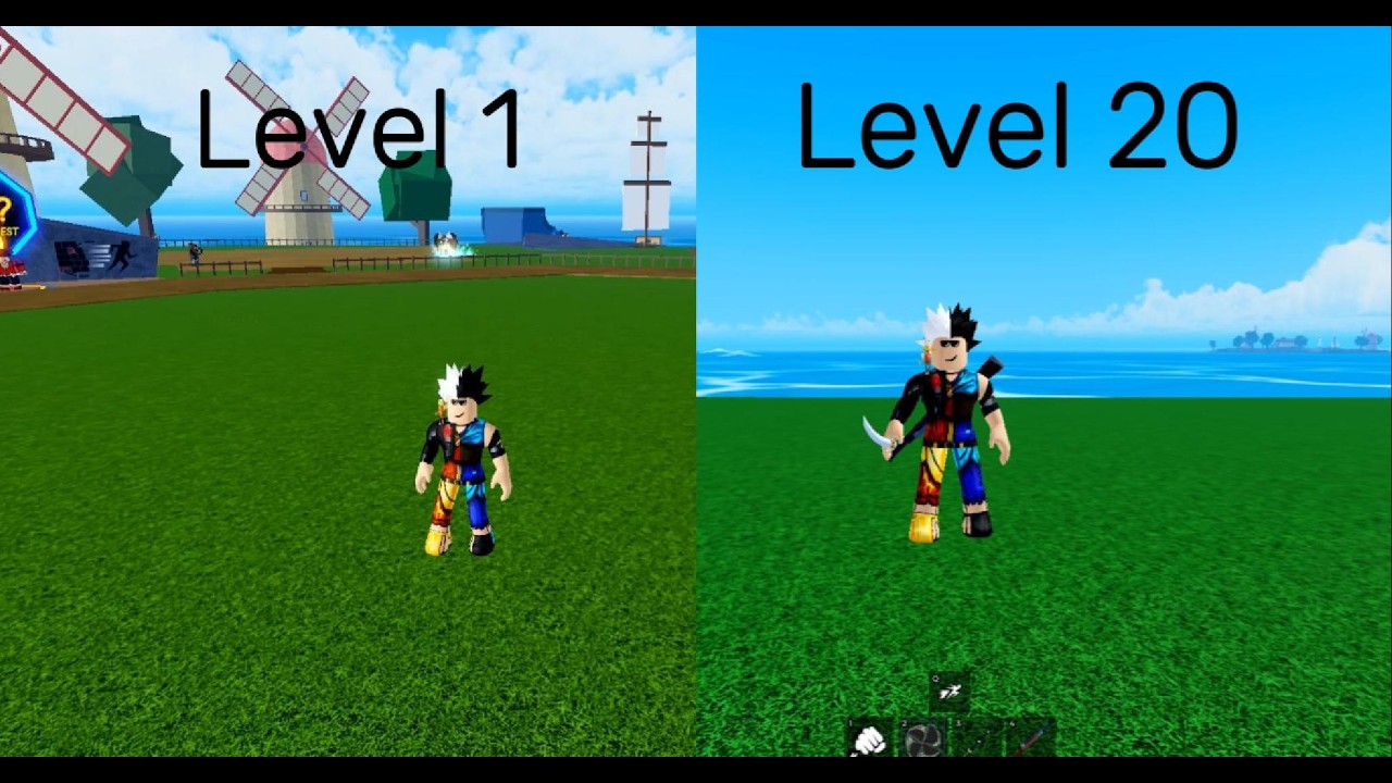 Noob To lower Mid In Blox Fruits