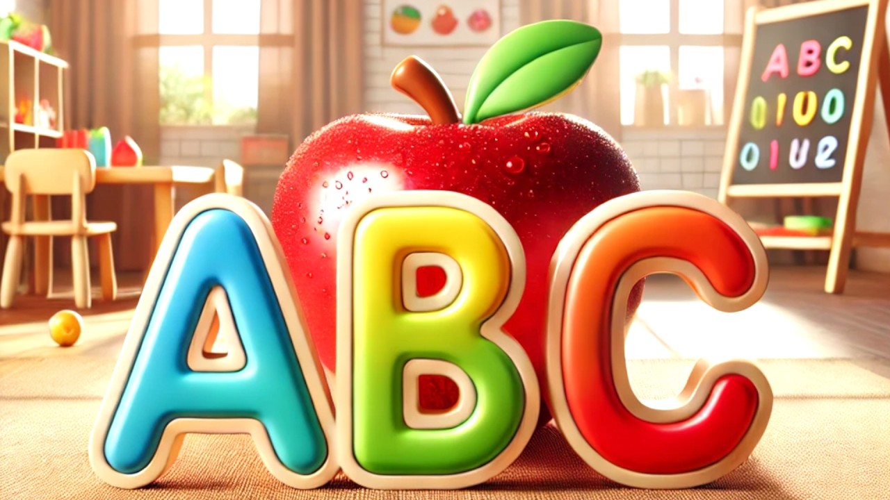 Песенка и звуки букв алфавита ABC | Изучение американского английского алфавита для малышей