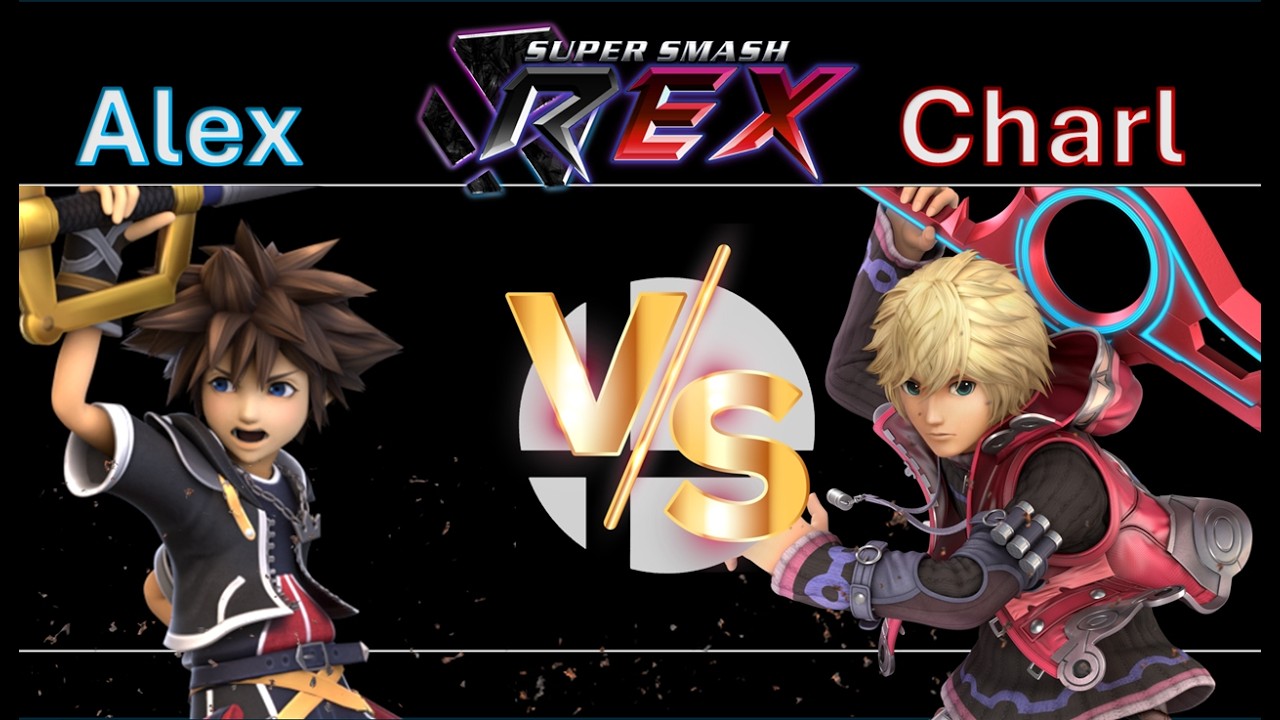 Super Smash REX Sora vs Shulk - Players Match
