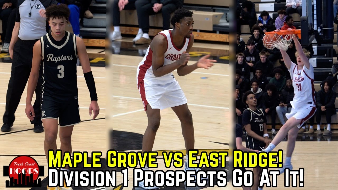 Maple Grove Gets TESTED By Cedric Tomes And East Ridge! Full Highlights