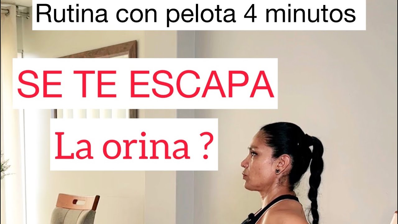 NO MÁS INCONTINENCIA CON ESTA RUTINA DE 4 MINUTOS