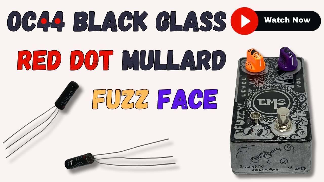 OC44 Mullard Red Dot: The Ultimate Fuzz Face Experience | EMS Pedals