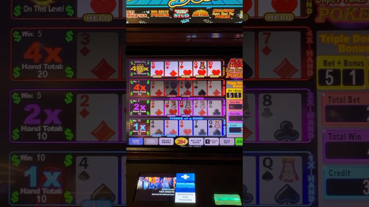 Prettiest Video Poker Jackpot 