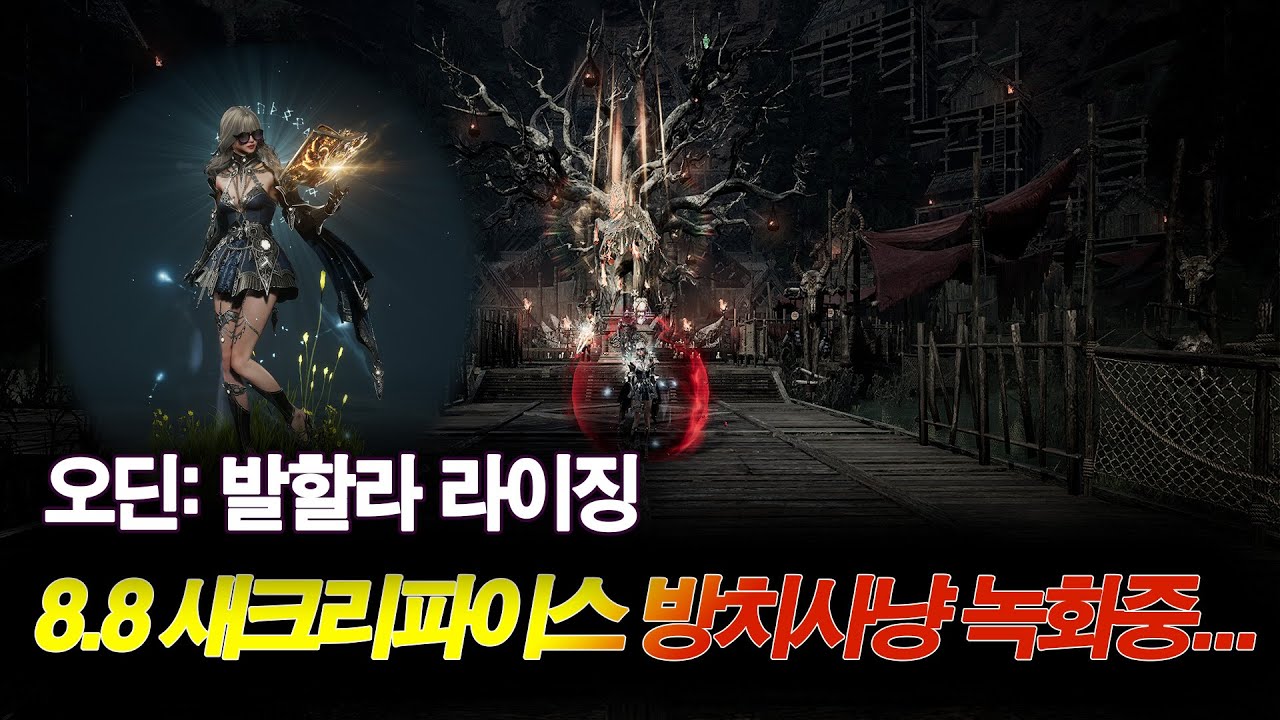 [오딘] 오딘 8.8 새크리파이스 무탑해보자  (20250823)
