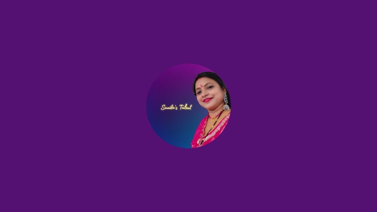 Sunita's talent is live