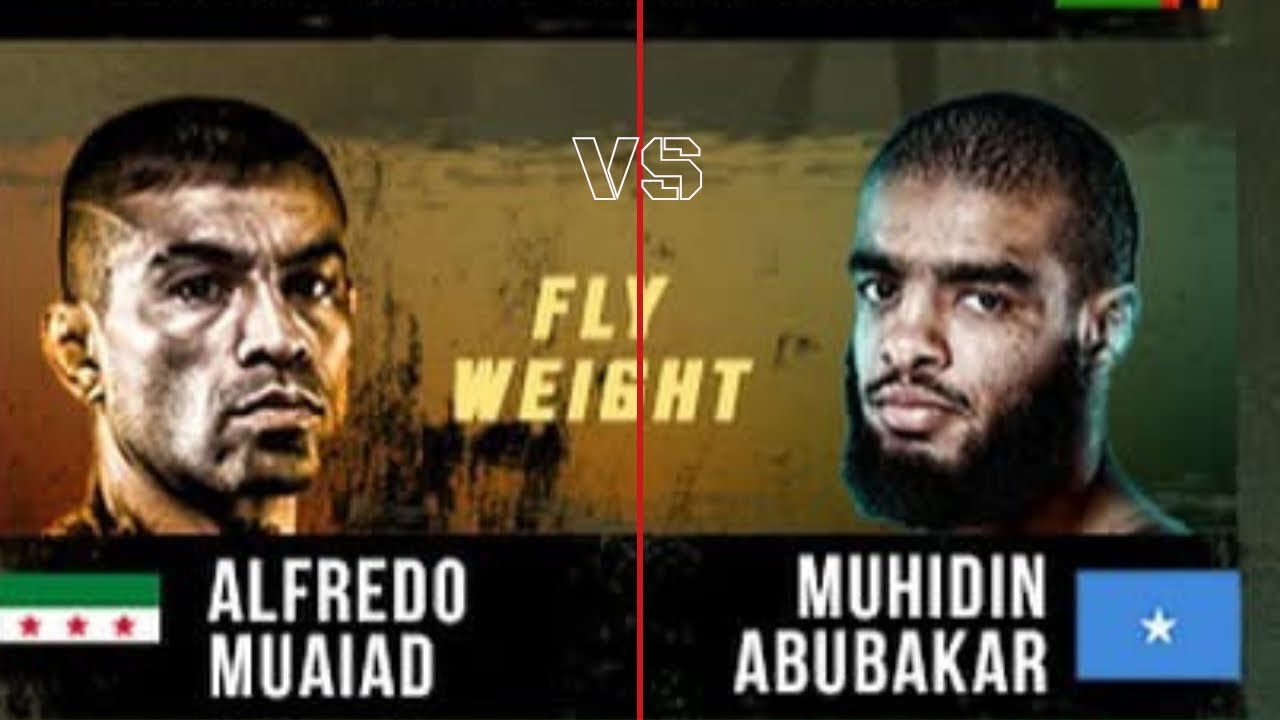 UAE WARRIORS 56 - 🇸🇴 MUHIDIN ABUBAKAR VS 🇸🇾 ALFREDO MUAIAD
