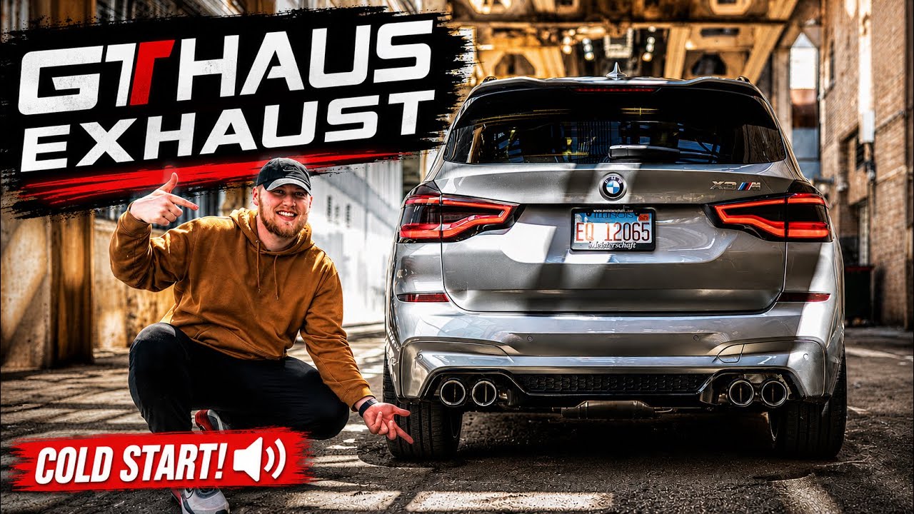 Мой BMW X3M получил выхлопную систему GTHAUS: невероятное преображение звука!