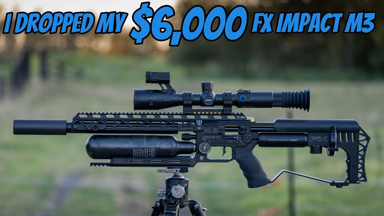 I Dropped My $6,000 FX Impact M3 Airgun || PCP Hunting || Air Rifle || Rabbit Hunting || Pellet Gun