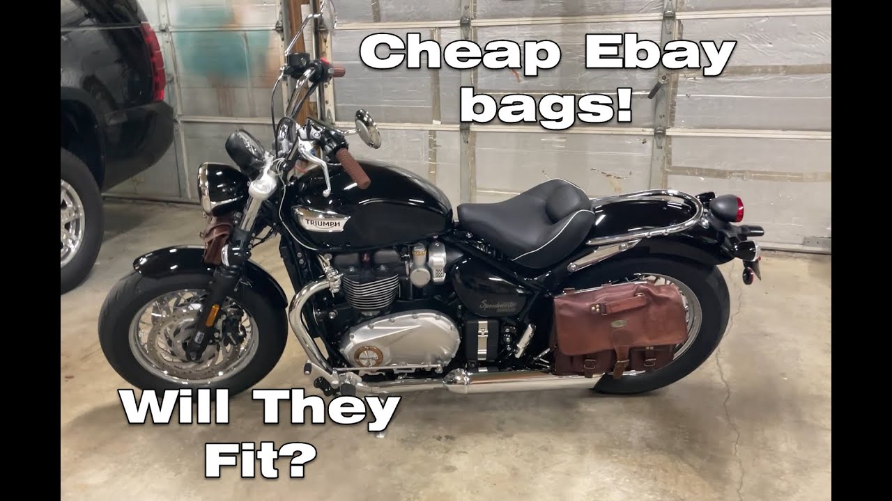 Triumph Speedmaster 2022 - Fitting cheap ebay saddlebags