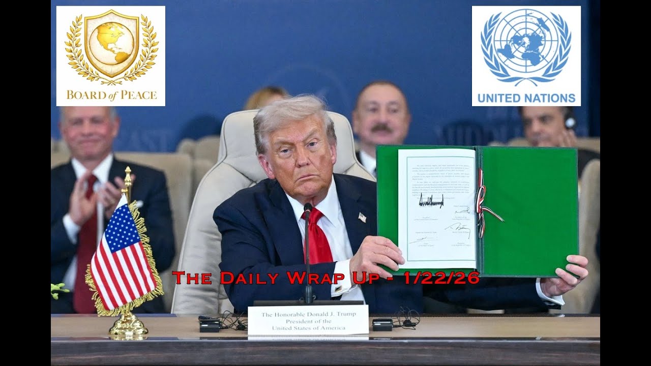 Gaza's "Board Of Peace" Seeks To Reimagine The International Order