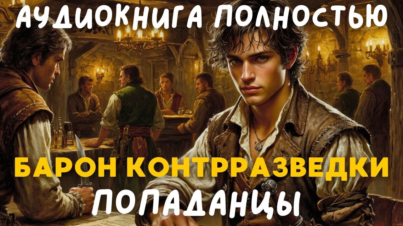 АУДИОКНИГА ПОЛНОСТЬЮ: БАРОН КОНТРАЗВЕДКИ / ПОПАДАНЦЫ