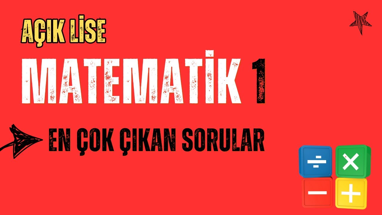 En Çok Çıkan Sorular - Matematik 1 - Önermeler