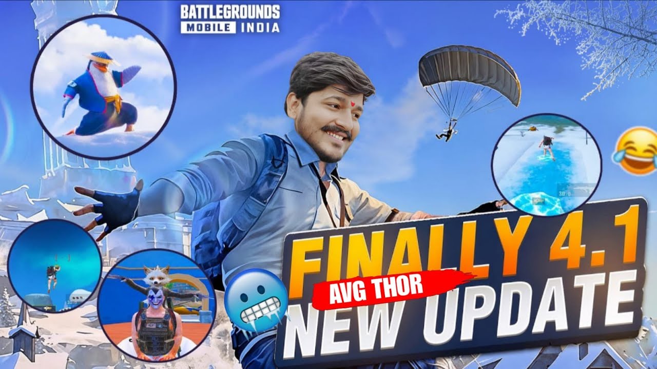 BGMI 4.1 Upadte @avgthorgaminglive8386 @BattlegroundsMobile_IN