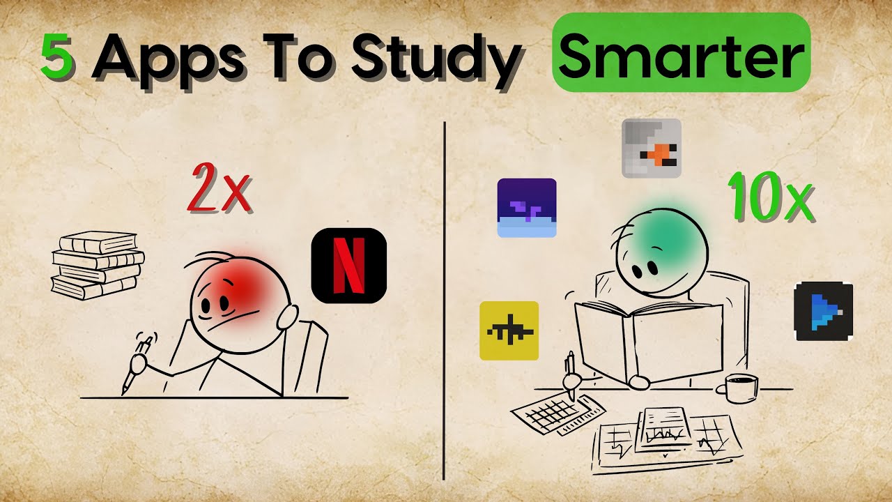 4 Mobile Apps That Will 10x Your STUDY | Study Tips