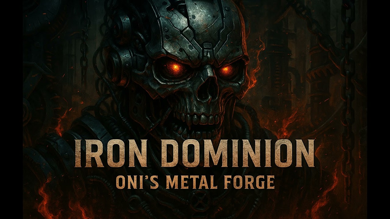 IRON DOMINION ⚙️🔥 | Industrial Metal Rebellion by Oni's Metal Forge