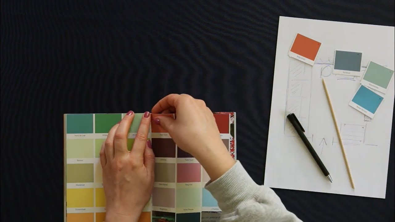 ASMR DE: Welche Farbe soll ich wählen? 🤔 (soft spoken, österreichischer Dialekt, paper sounds)