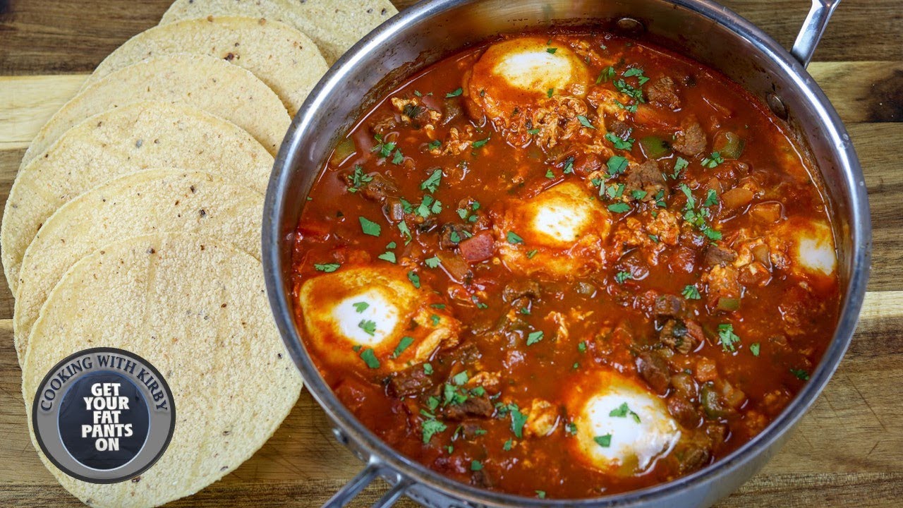 Huevos Rancheros - Huevos Ahogados - Mexican Food