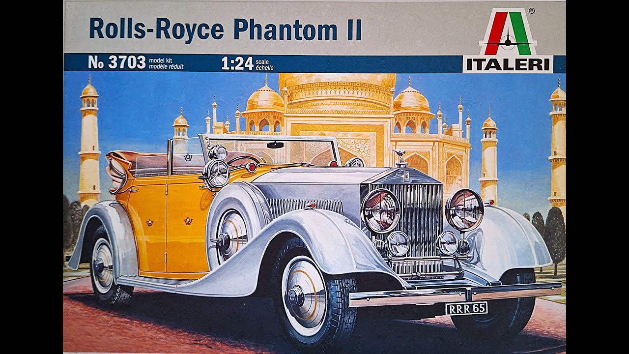 Rolls Royce Phantom II Italeri 1/24 Part-1