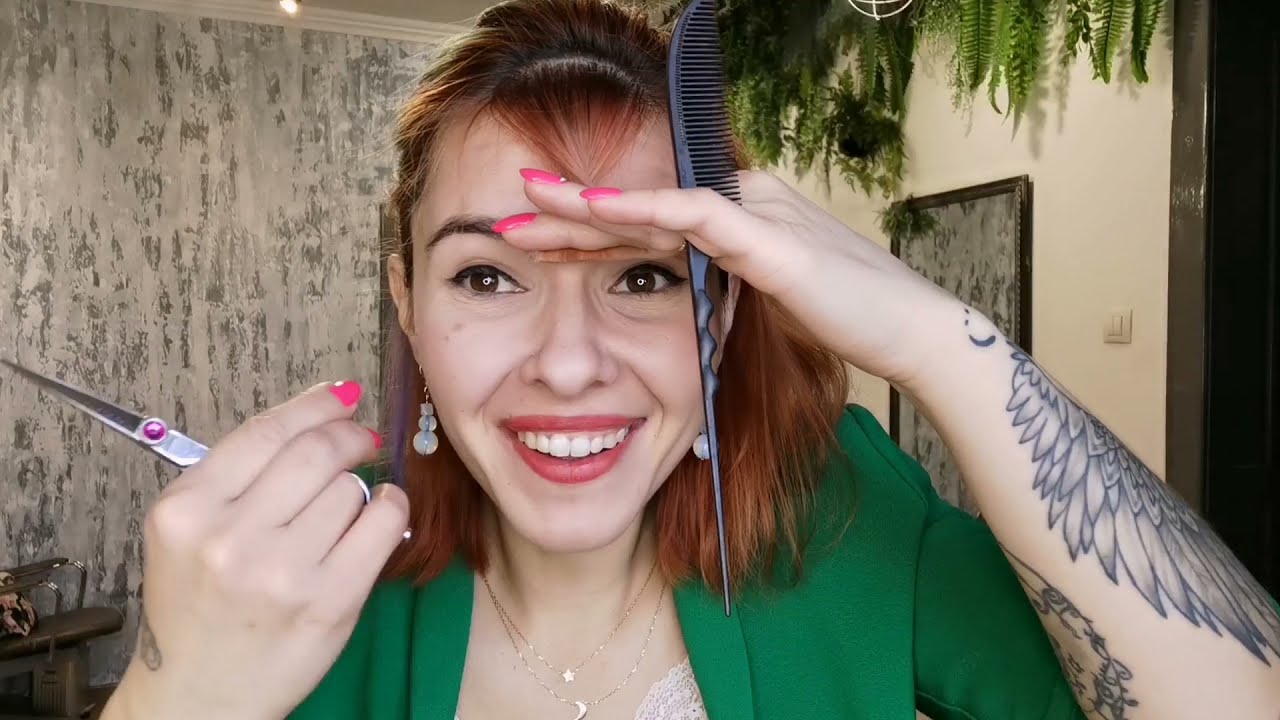 Parmy Chirculescu 😘Cum îți tunzi bretonul acasă în funcție de fizionomia feței