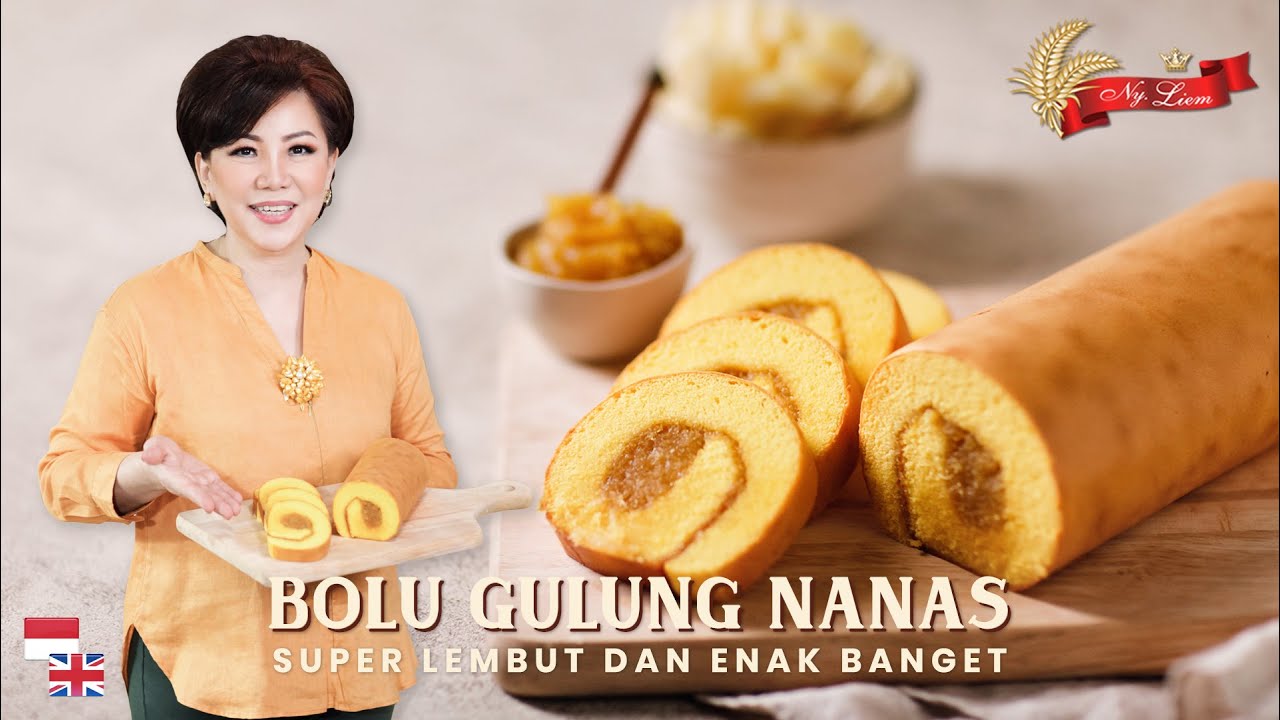 Lembut dan Empuk! Rahasia Resep Bolu Gulung Nanas Legendaris ala Ny. Liem, DIJAMIN NAGIH!!