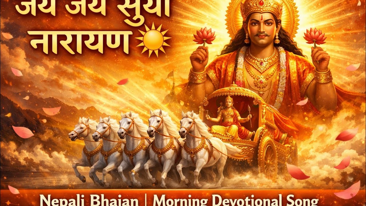 जय जय सूर्य नारायण ☀️ | Original Nepali Surya Dev Bhajan | Morning Devotional Song
