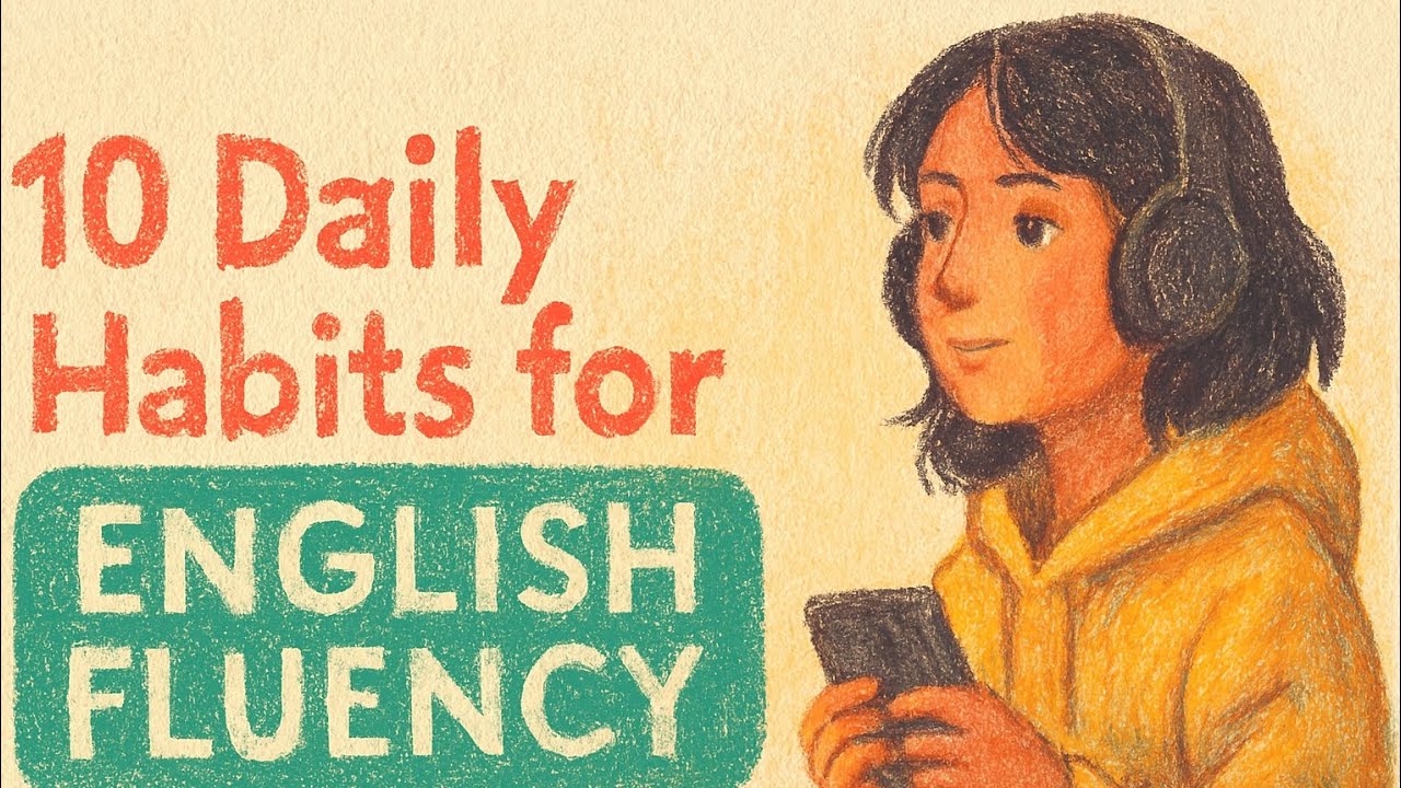 10 Daily Habits to Become Fluent in English FAST | Simple Tips for Beginners