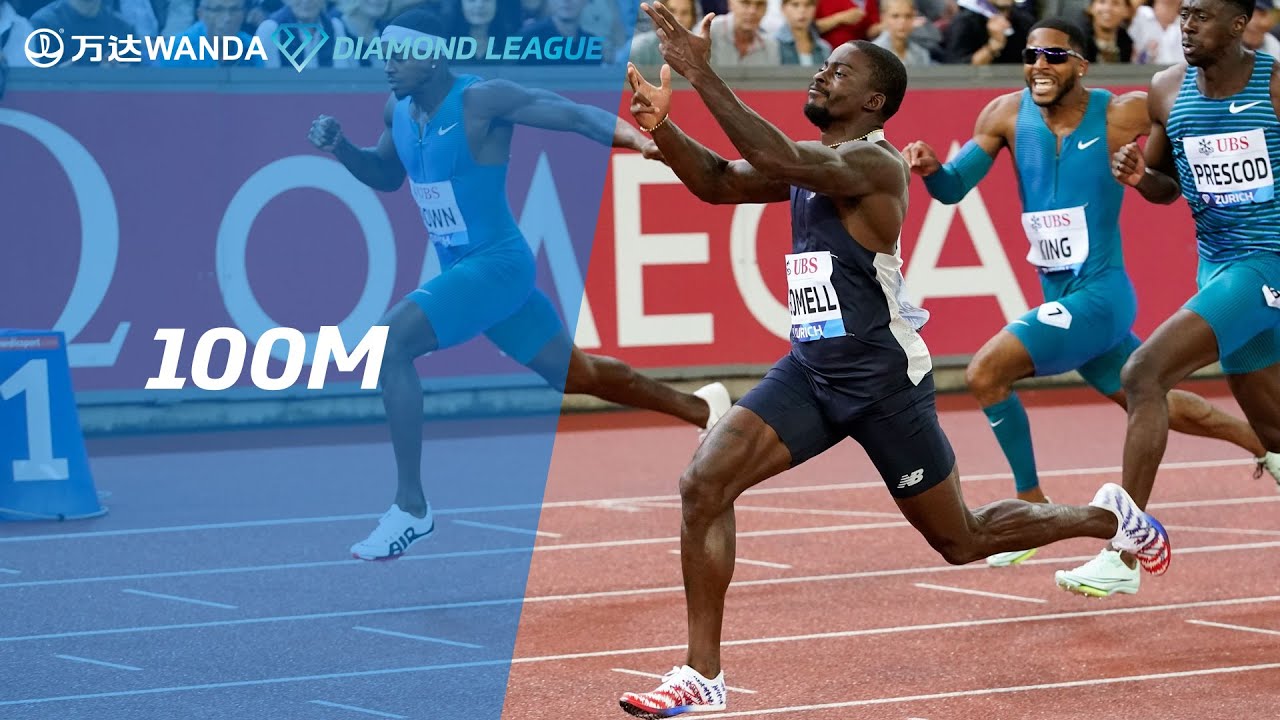 Trayvon Bromell wins first 100m Diamond Trophy at Wanda Diamond League Final 2022