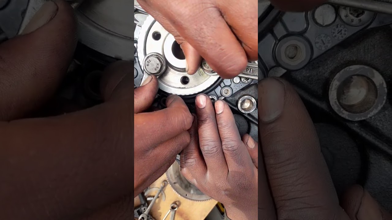 SKODA, SEAT, VW POLO 1.4 CLP REAR MAIN SEAL INSTALLATION WITHOUT SPECIAL TOOLS