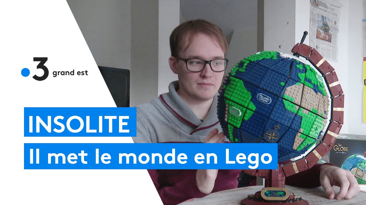 Il créé un globe terrestre commercialisé par Lego dans le monde entier