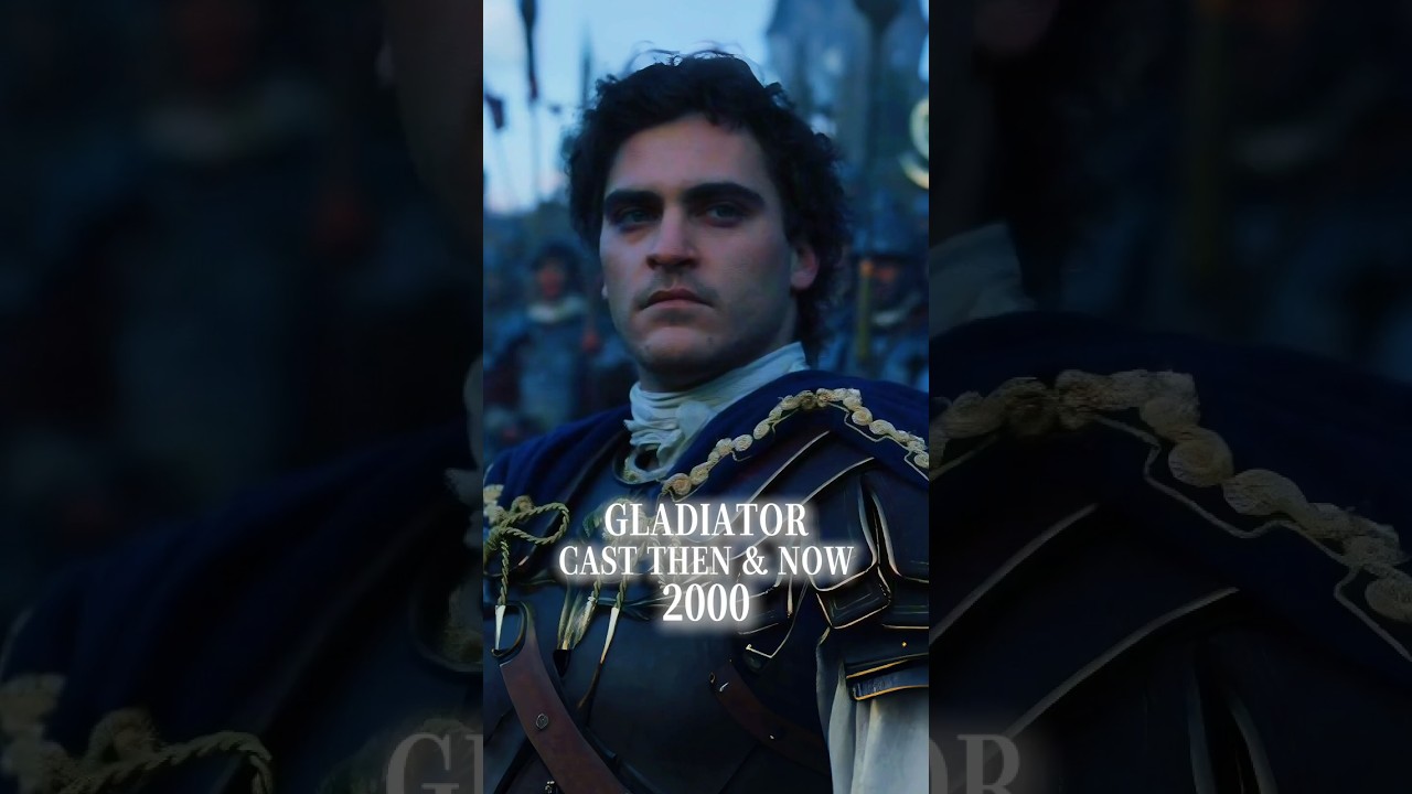 Gladiator (2000) Cast then and Now 