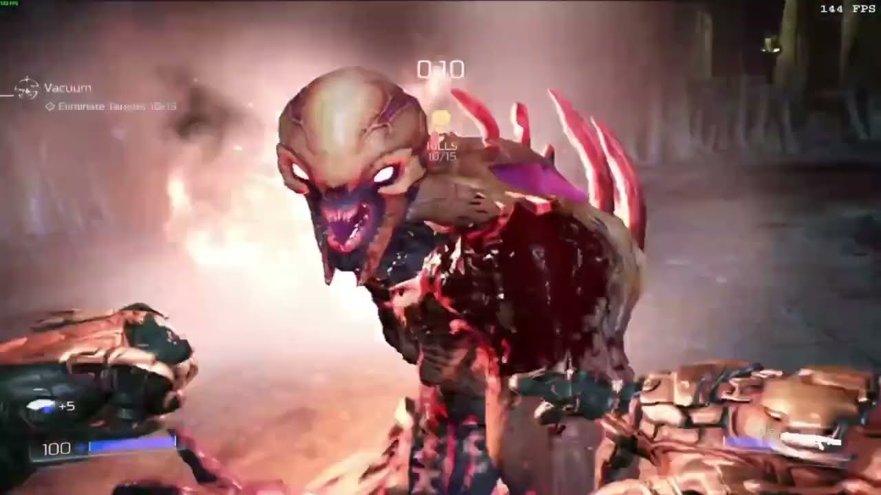 Doom FGV (2016) - Argent Facility | Gameplay Part 4 100%