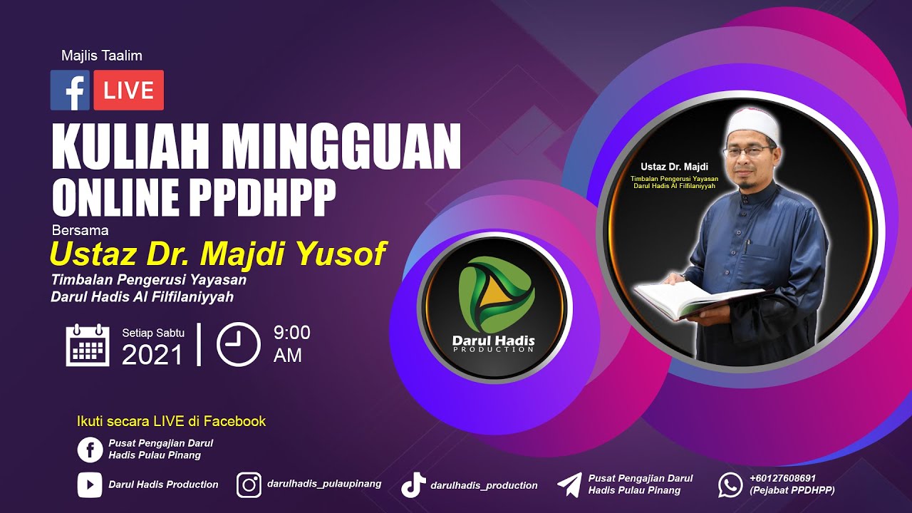 🔴 𝗟𝗜𝗩𝗘 𝗞𝗨𝗟𝗜𝗔𝗛 𝗗𝗛𝗨𝗛𝗔 - 28/08/2021 🔴