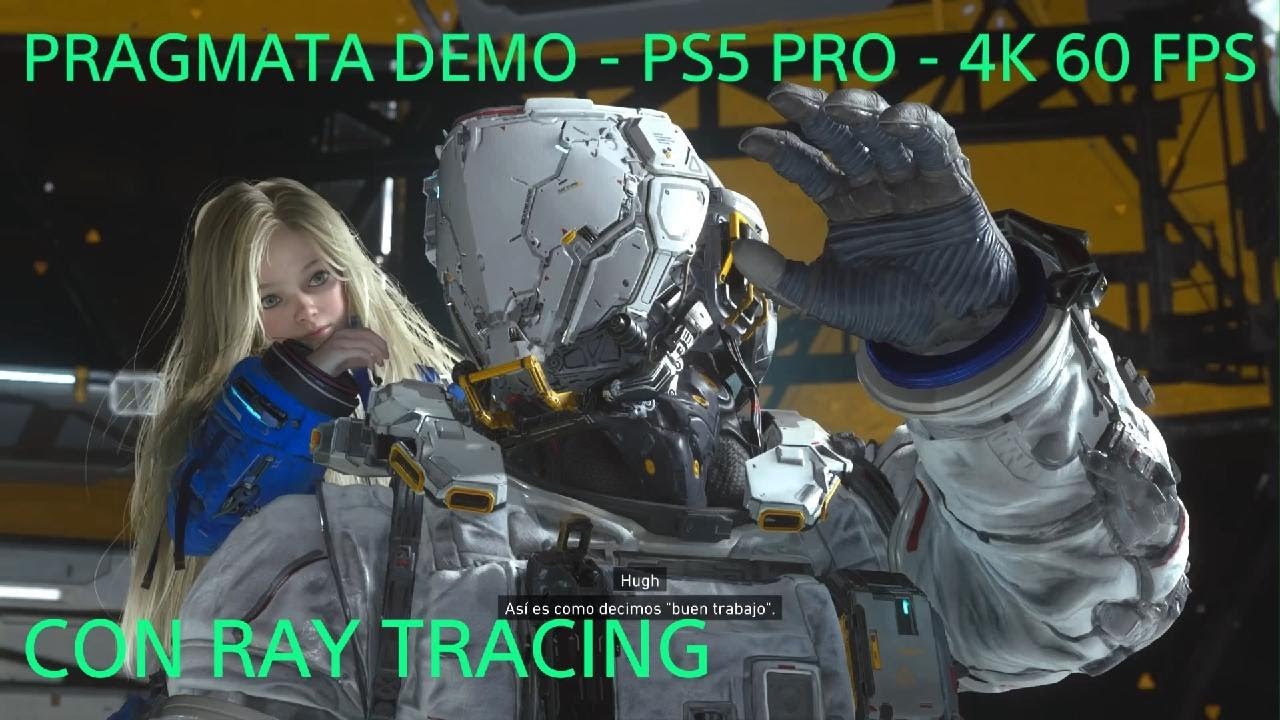 PRAGMATA - DEMO - PS5 PRO - 4K 60 FPS CON RAY TRACING