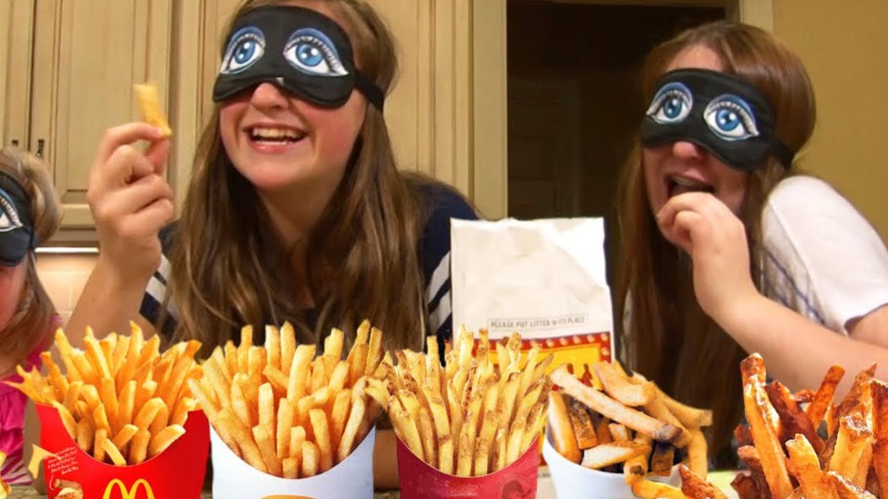 French Fries Challenge  - Scary Spider Prank