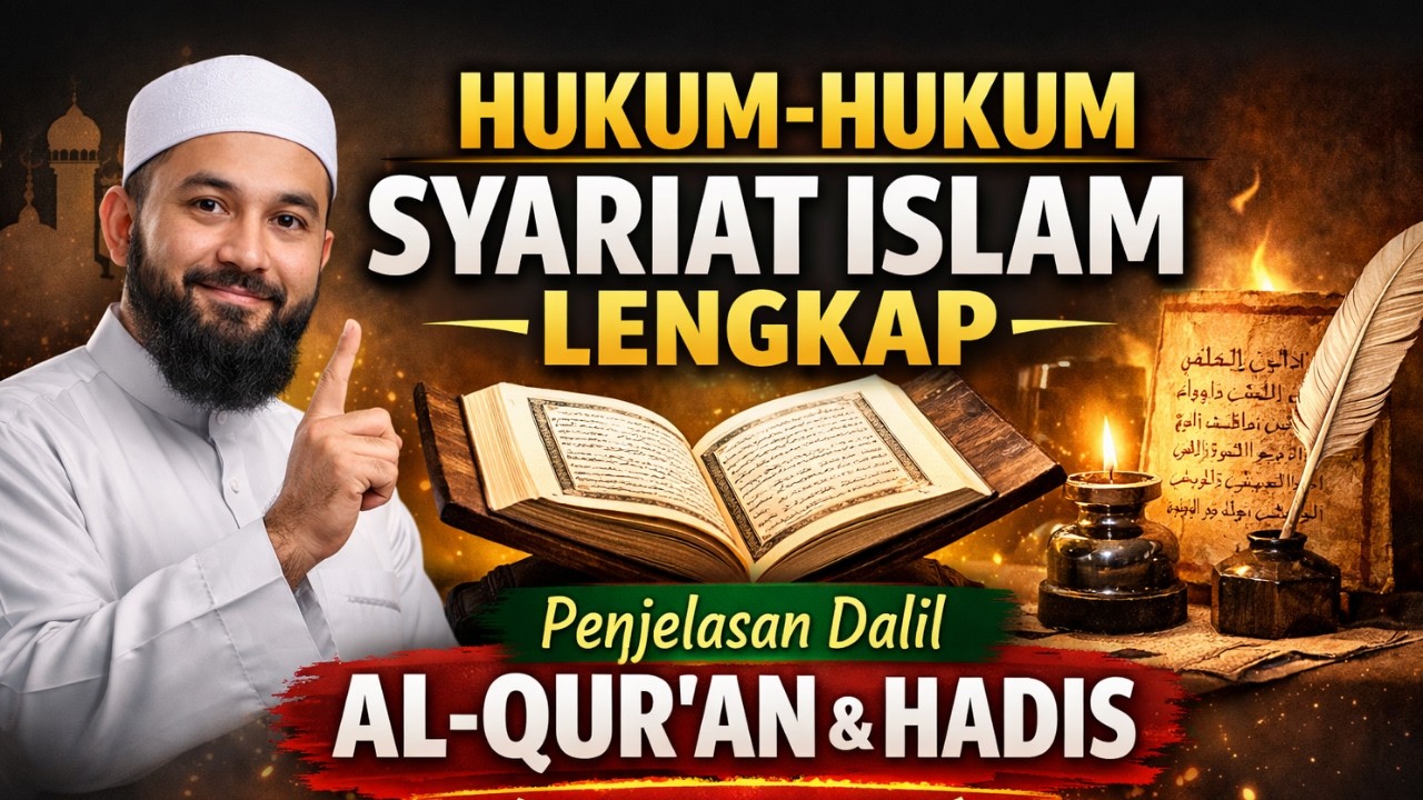 Hukum-Hukum Syariat Islam Lengkap: Penjelasan Dalil Al-Qur’an & Hadis (Wajib Tahu!)