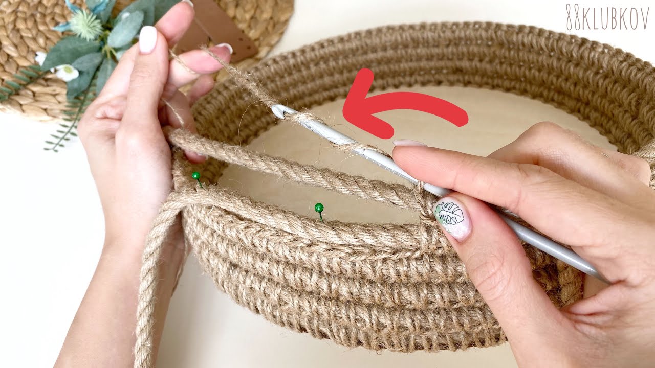 УДИВИТЕЛЬНЫЙ СПОСОБ❗️ Вязание из ДЖУТА НЕ БУДЕТ ПРЕЖНИМ 🤩👌🏻 СТИЛЬНАЯ и УЮТНАЯ❗️