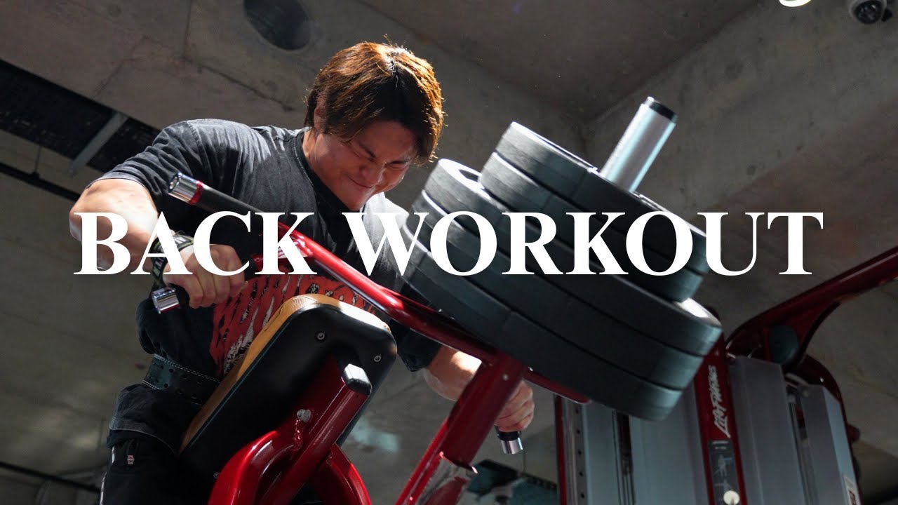 背中トレ＆出場コンテスト発表