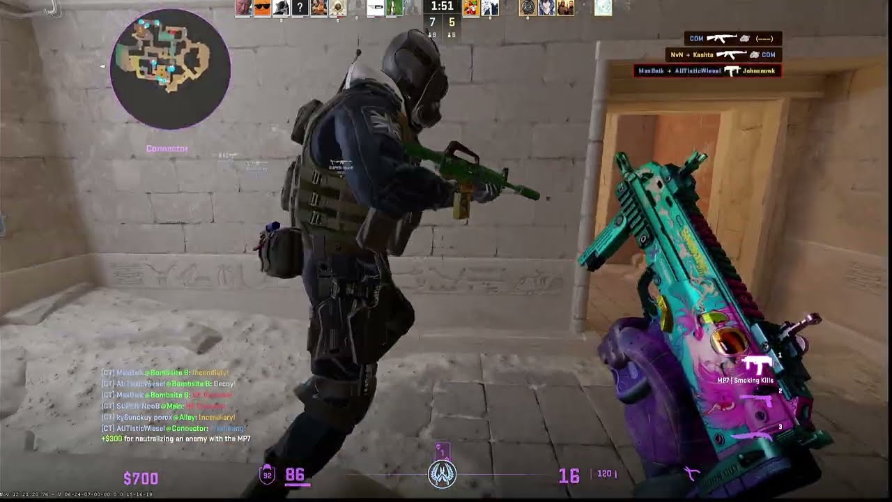 Counter-Strike 2 Casual Anubis gameplay №20 (No Commentary)