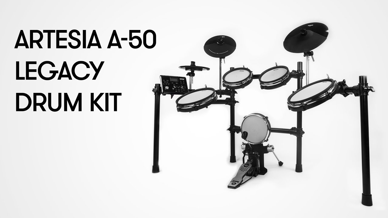 Artesia Legacy A-50 Electronic Drum Kit Demo