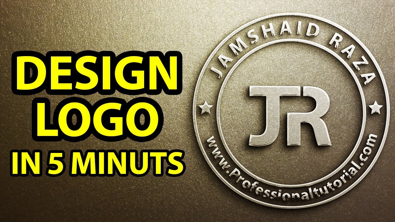 Create Best Logo Design in 5 Minutes 2021 Without Experience