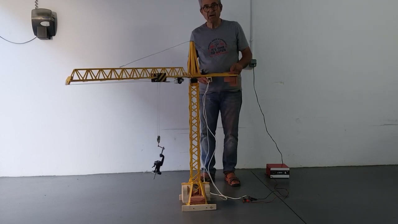 grúa torre (maqueta)