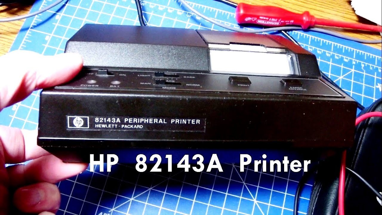 HP 82143A Printer - 1980 - Can it still print ?
