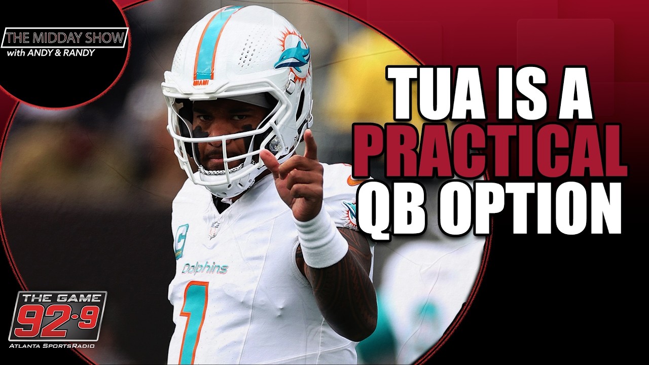 Tua Tagovailoa is a PRACTICAL QB option for Falcons