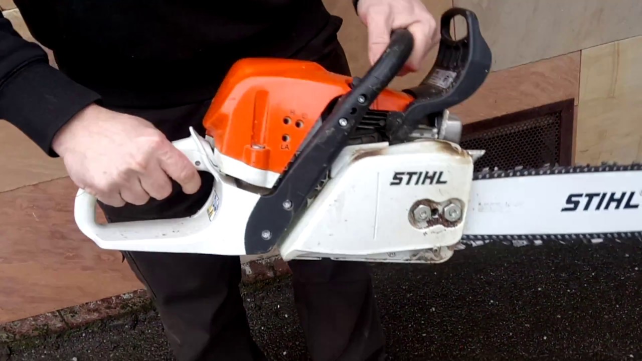 Chainsaw Stihl MS 391 FIRSTSTART !!!NEW MODEL!!!