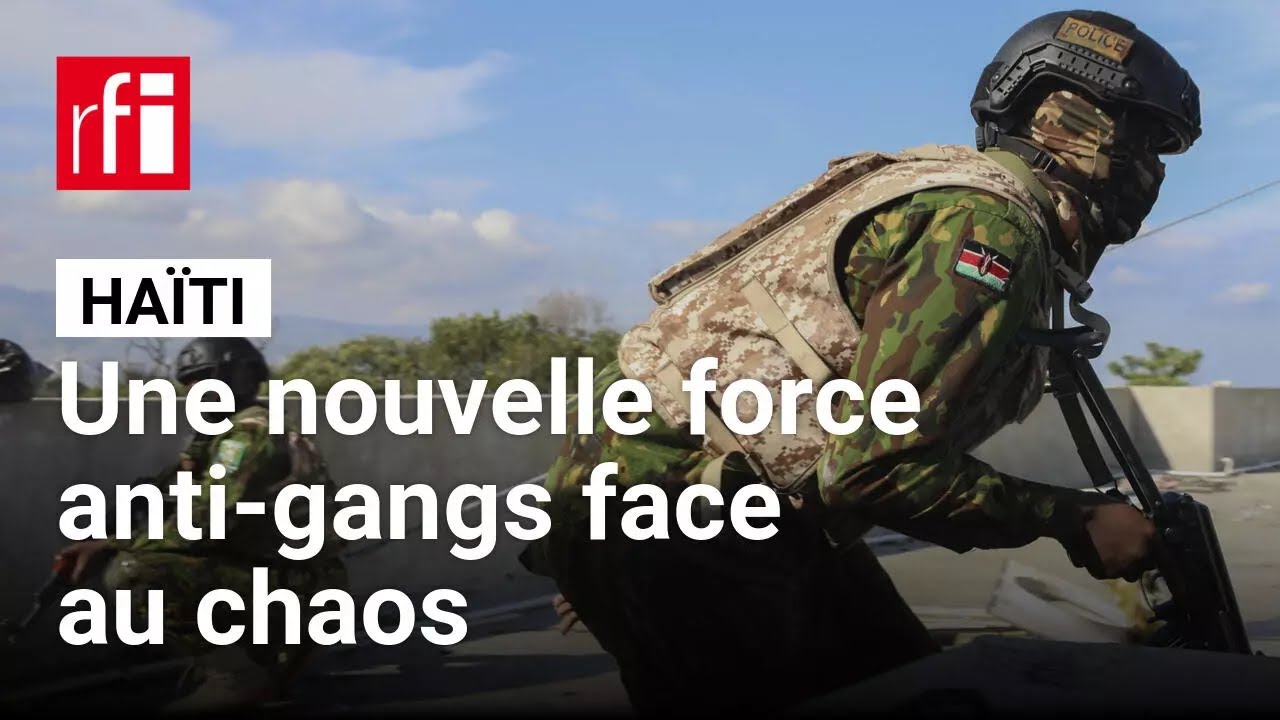 Ha&iuml;ti : des d&eacute;fis immenses attendent la nouvelle Force de r&eacute;pression des gangs (FRG) &bull; RFI
