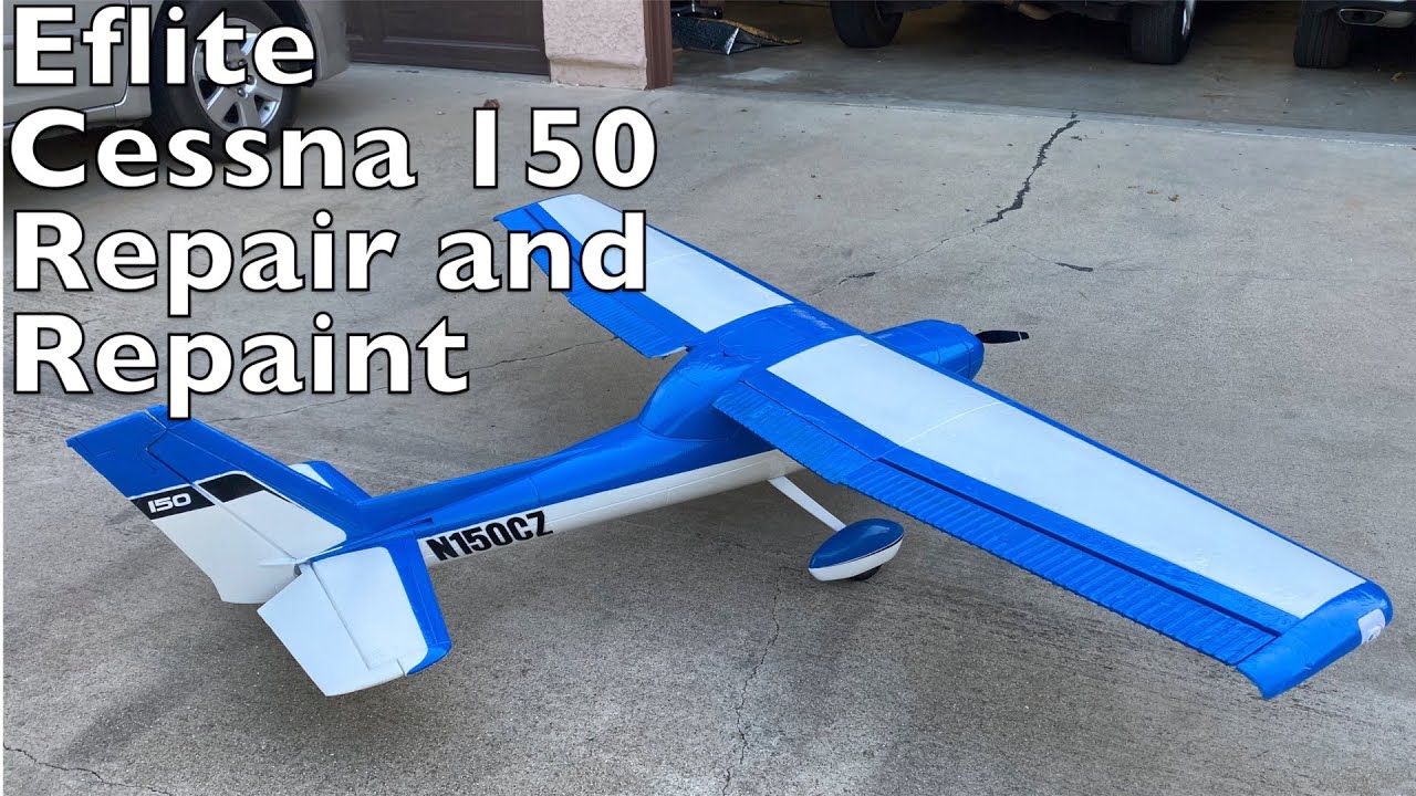 Eflite Carbon Cessna 150 Rehab