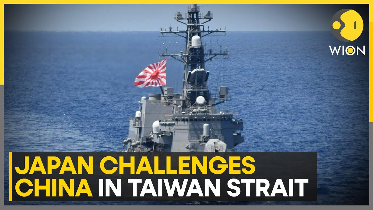 Japan Destroyer Passes Through Taiwan Strait, Angering China | Latest English News | WION